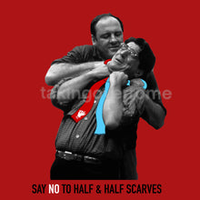 Load image into Gallery viewer, (10 Days) Say No To Half & Half Scarves Hoodie