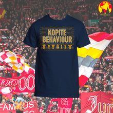 Load image into Gallery viewer, KOPITE BEHAVIOUR Navy T-shirt