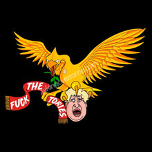 Load image into Gallery viewer, 10 days- F*ck The Tories KIDS T-shirt