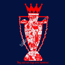 Load image into Gallery viewer, They Said Our Days Were Numbered Navy T-shirt