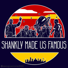 Load image into Gallery viewer, Shankly Made Us Famous Navy T-shirt