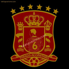 Load image into Gallery viewer, Thiago Black T-shirt