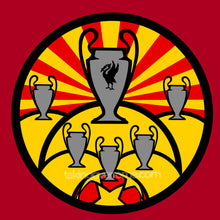 Load image into Gallery viewer, The Reds Are Coming Up The Hill Boys RED T-shirt