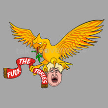Load image into Gallery viewer, 10 days- F*ck The Tories Boris Johnson T-shirt