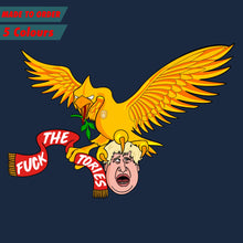 Load image into Gallery viewer, 10 days- F*ck The Tories Boris Johnson T-shirt