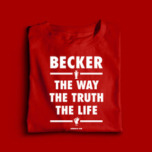 Load image into Gallery viewer, (10 Days) Becker- Holy Goalie Large Print T-shirt
