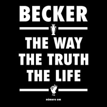Load image into Gallery viewer, (10 Days) Becker- Holy Goalie Large Print T-shirt
