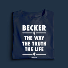 Load image into Gallery viewer, (10 Days) Becker- Holy Goalie Large Print T-shirt

