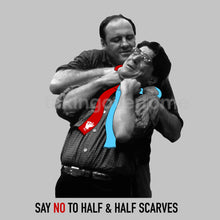Load image into Gallery viewer, (10 days) Say No To Half &amp; Half Scarves T-shirt
