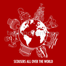 Load image into Gallery viewer, Scousers All Over The World T-Shirt
