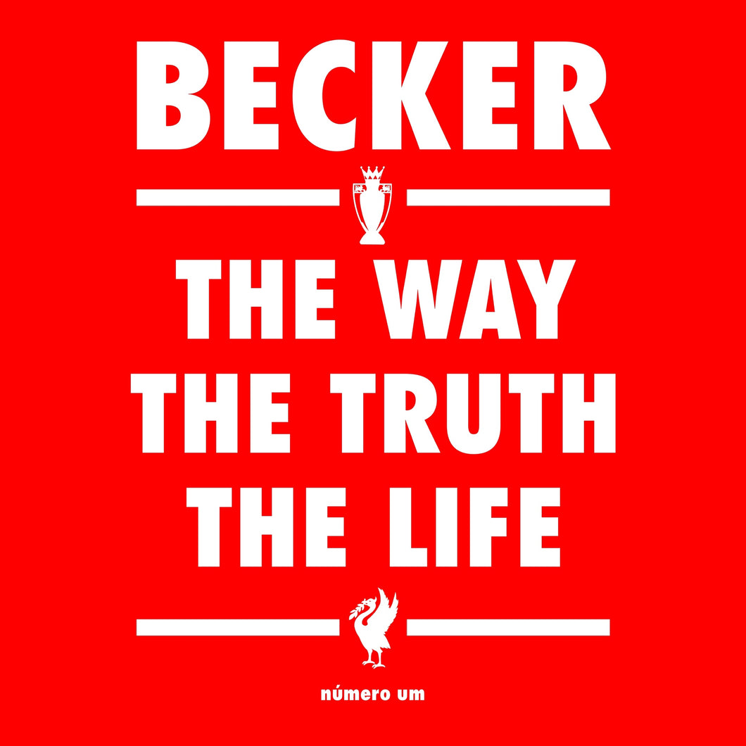 (10 Days) Becker- Holy Goalie Large Print T-shirt