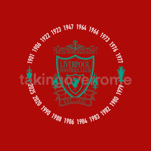 Load image into Gallery viewer, (10 Days) Twenty Times Liverpool Nineties T-shirt
