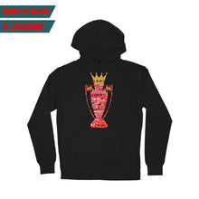 Load image into Gallery viewer, 10 days- We’ve Gone and Won The Football League Again Hoodie
