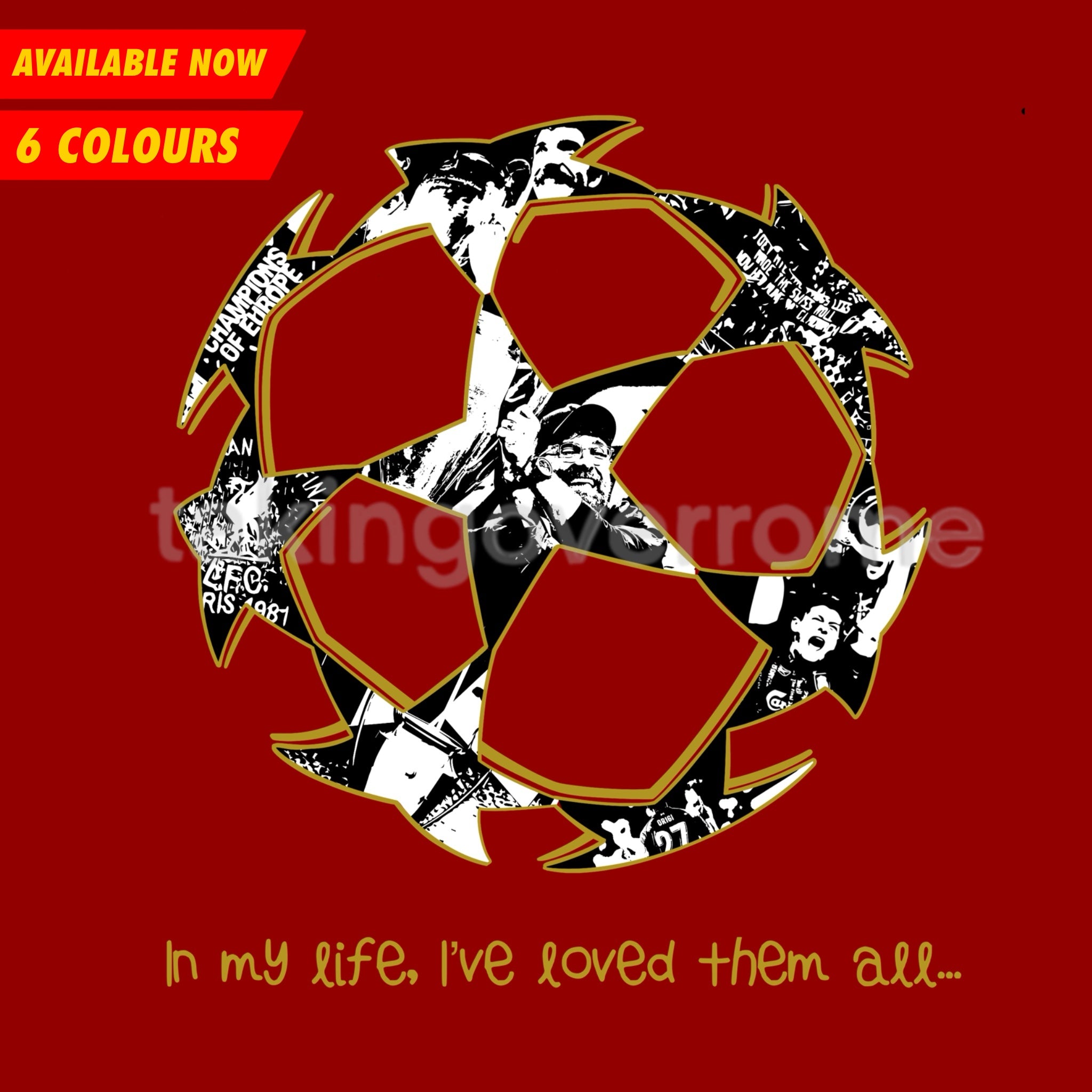 (Available now) In My Life T-Shirt – Taking Over Rome