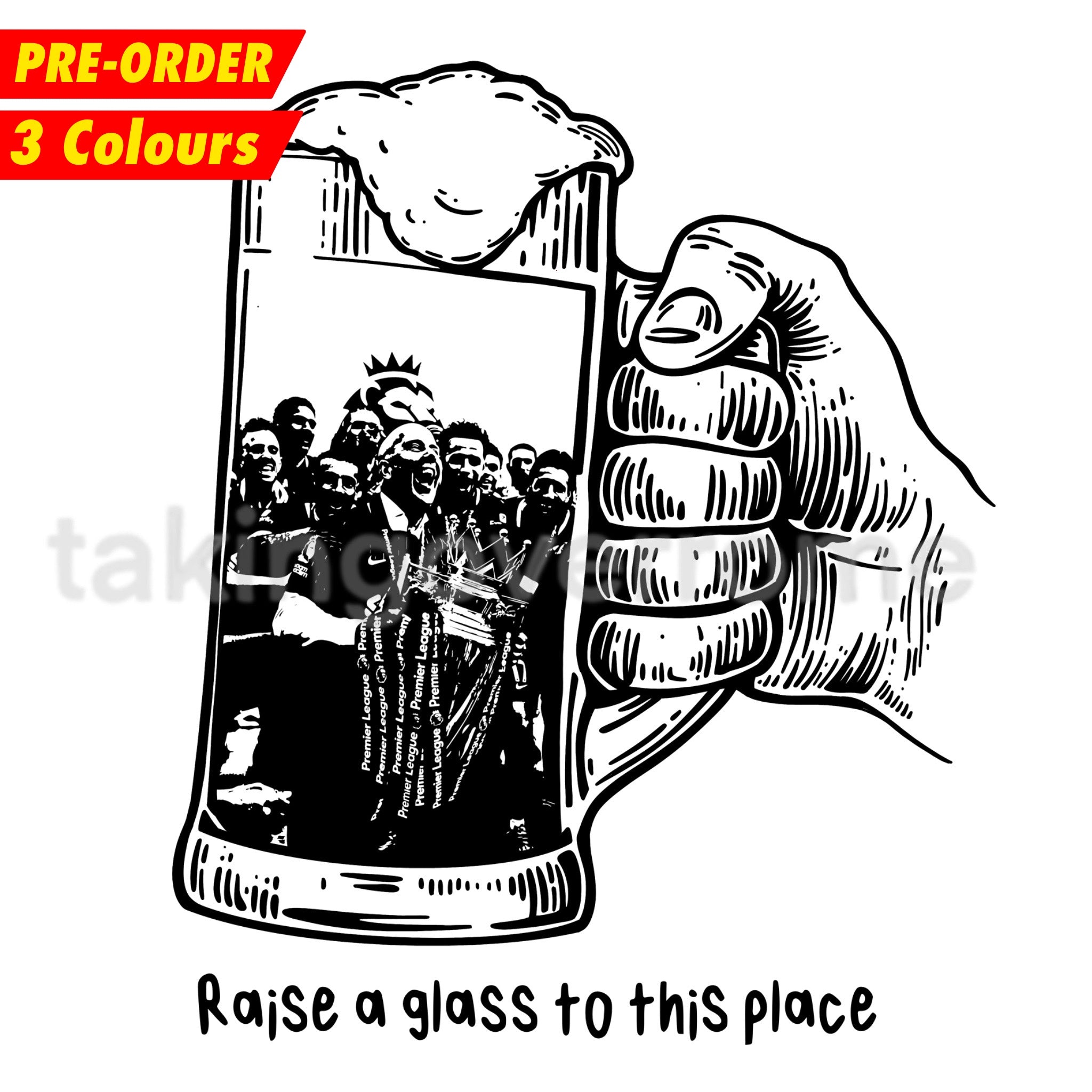(10 Days) Raise A Glass To This Place: 2025 T-shirt – Taking Over Rome