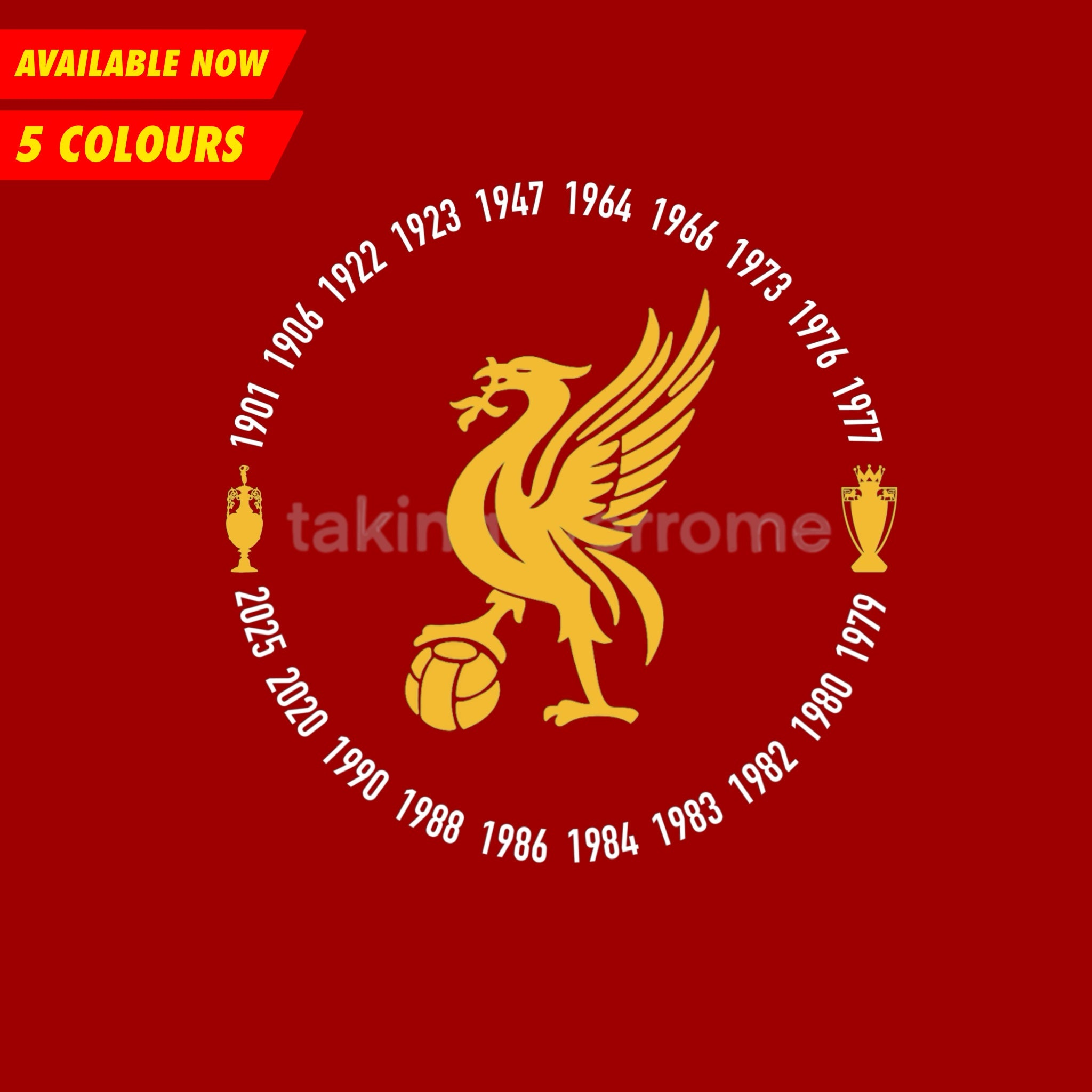 (Available Now) Twenty Times Liverpool T-shirt – Taking Over Rome