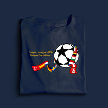 Load image into Gallery viewer, (10 Days) Liverpool’s Love Affair With The European Cup T-Shirt
