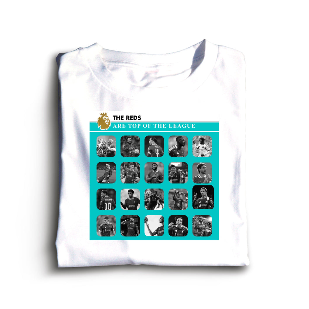 (10 Days) The Reds Are Top of the League Third Kit T-shirt