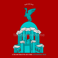 Load image into Gallery viewer, (10 days) A Team that plays The Liverpool Way: Third Kit T-shirt
