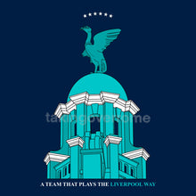Load image into Gallery viewer, (10 Days) A Team that plays The Liverpool Way: Third Kit KIDS T-shirt

