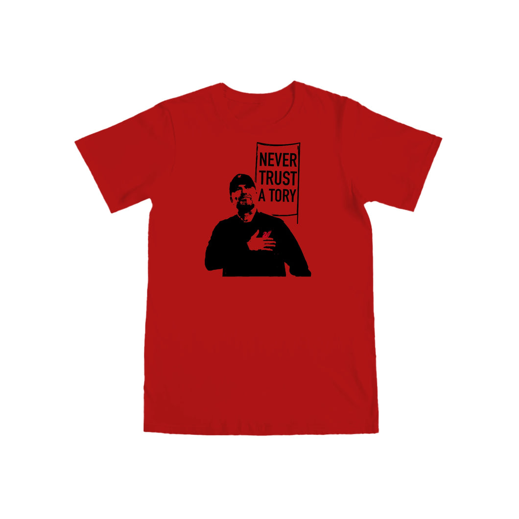 (10 Days) Never Trust A Tory Jurgen KIDS T-shirt
