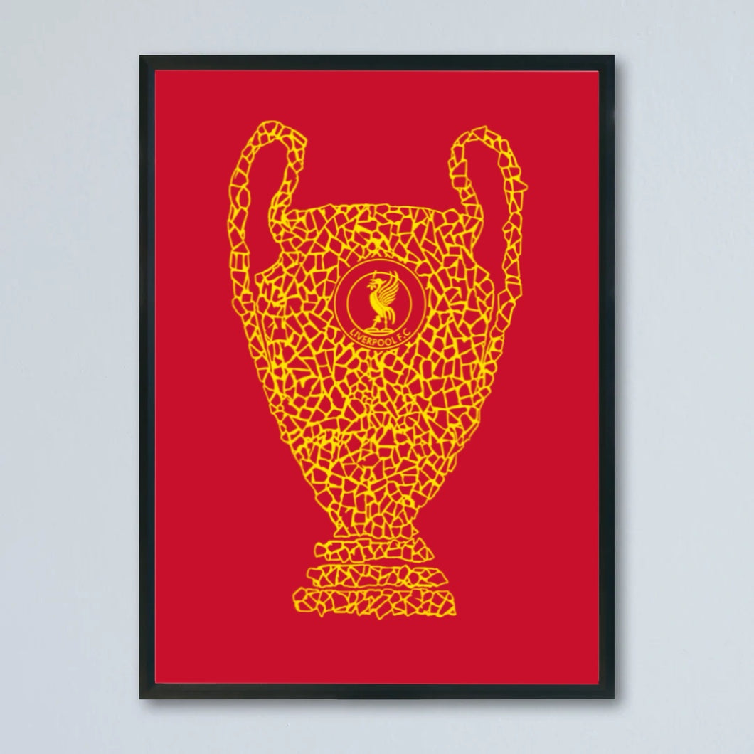 European Royalty Print RED