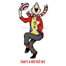 Load image into Gallery viewer, (10 days) Isak’s A Red Olé Olé T-shirt
