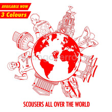 Load image into Gallery viewer, Scousers All Over The World T-Shirt
