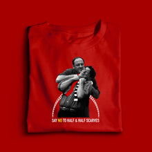 Load image into Gallery viewer, 10 days- Say No To Half &amp; Half Scarves Wembley T-shirt
