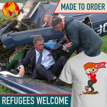 Load image into Gallery viewer, (10 days) Refugees Welcome T-shirt

