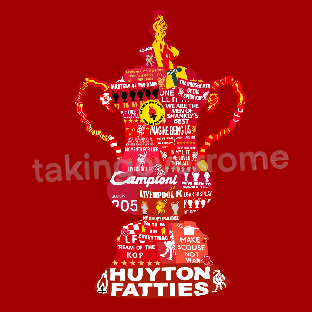 (10 days) FA cup Collage T-shirt