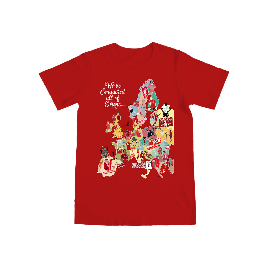 (10 days) We’ve Conquered All Of Europe Kids T-shirt