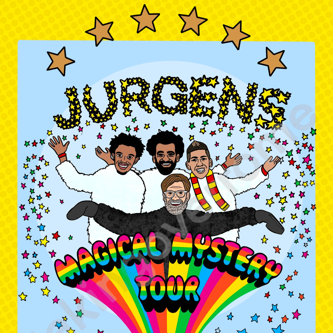 Jurgen’s Magical Mystery Tour Print