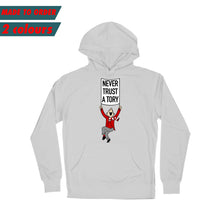 Load image into Gallery viewer, (10 days) Never Trust a Tory Hoodie

