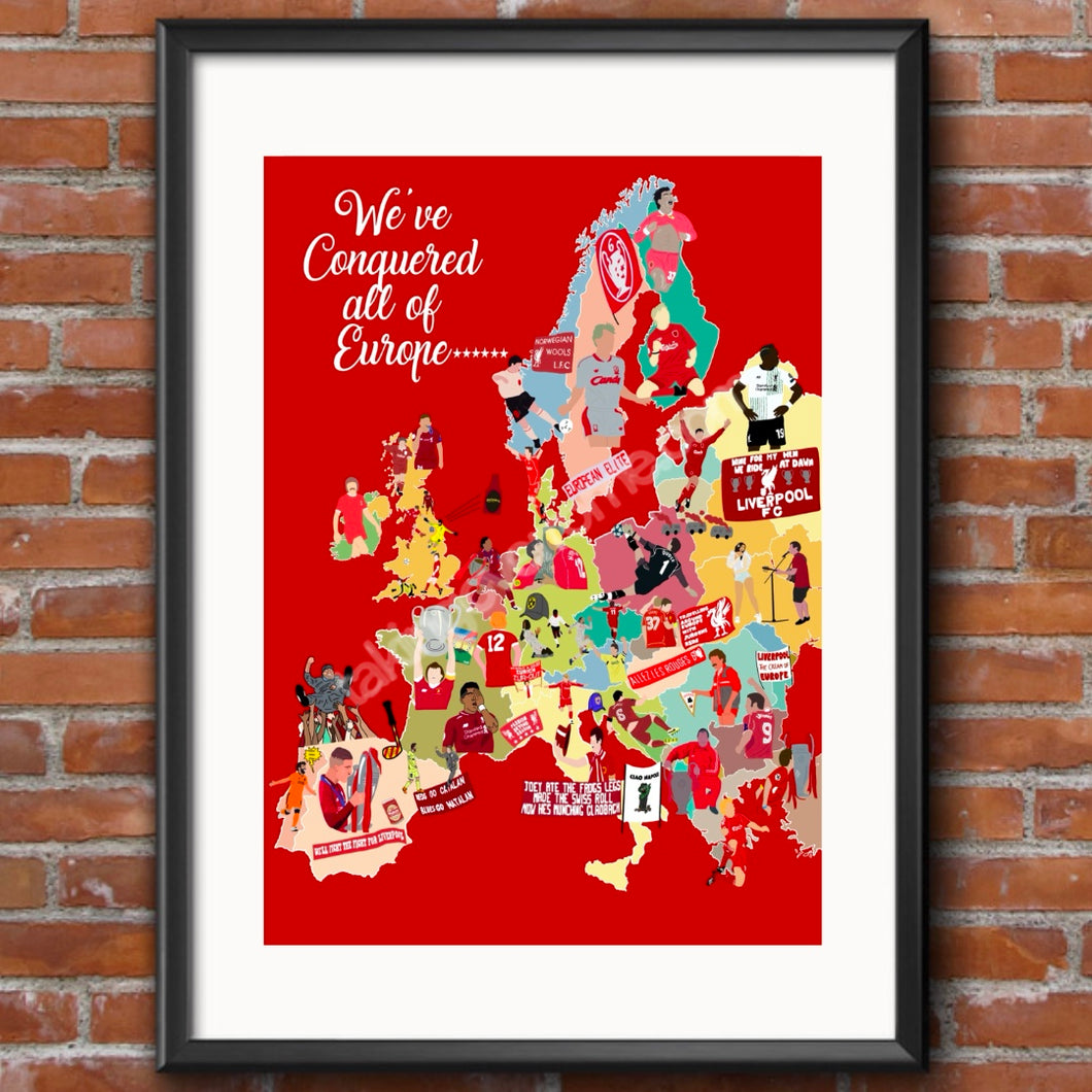 We’ve Conquered All of Europe Print