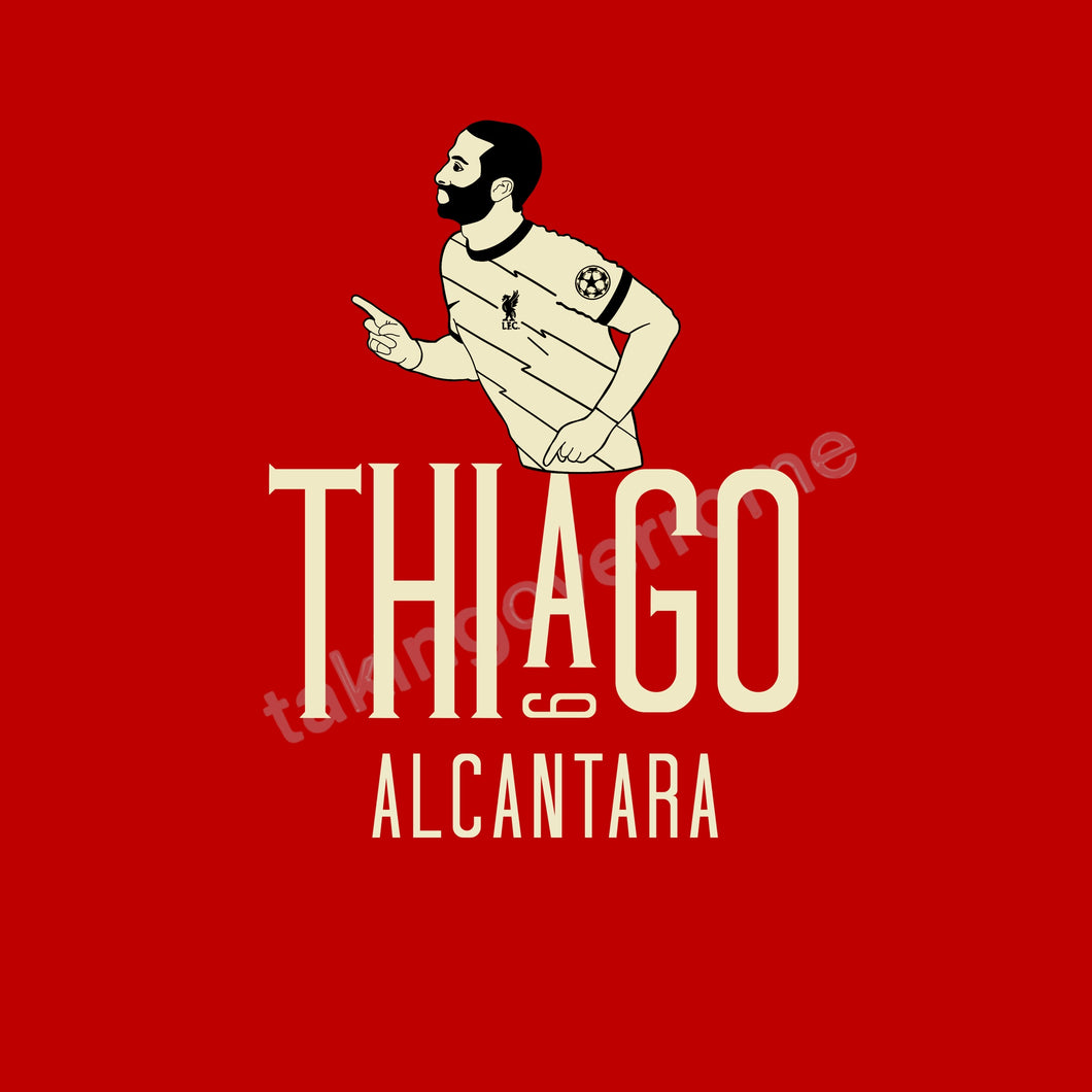 (10 days) Thiago Excepcional RED T-shirt