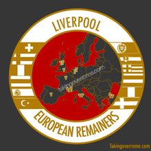 Load image into Gallery viewer, Liverpool European Remainers Grey T-shirt
